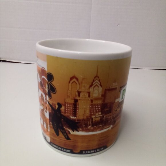 Starbucks Coffee Mug Vintage 1999 Philadelphia Liberty Bell - Picture 3 of 12